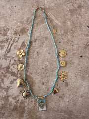 Collier AZTEA blue