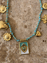 Collier AZTEA blue