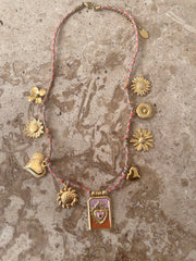 Collier AZTEA rose
