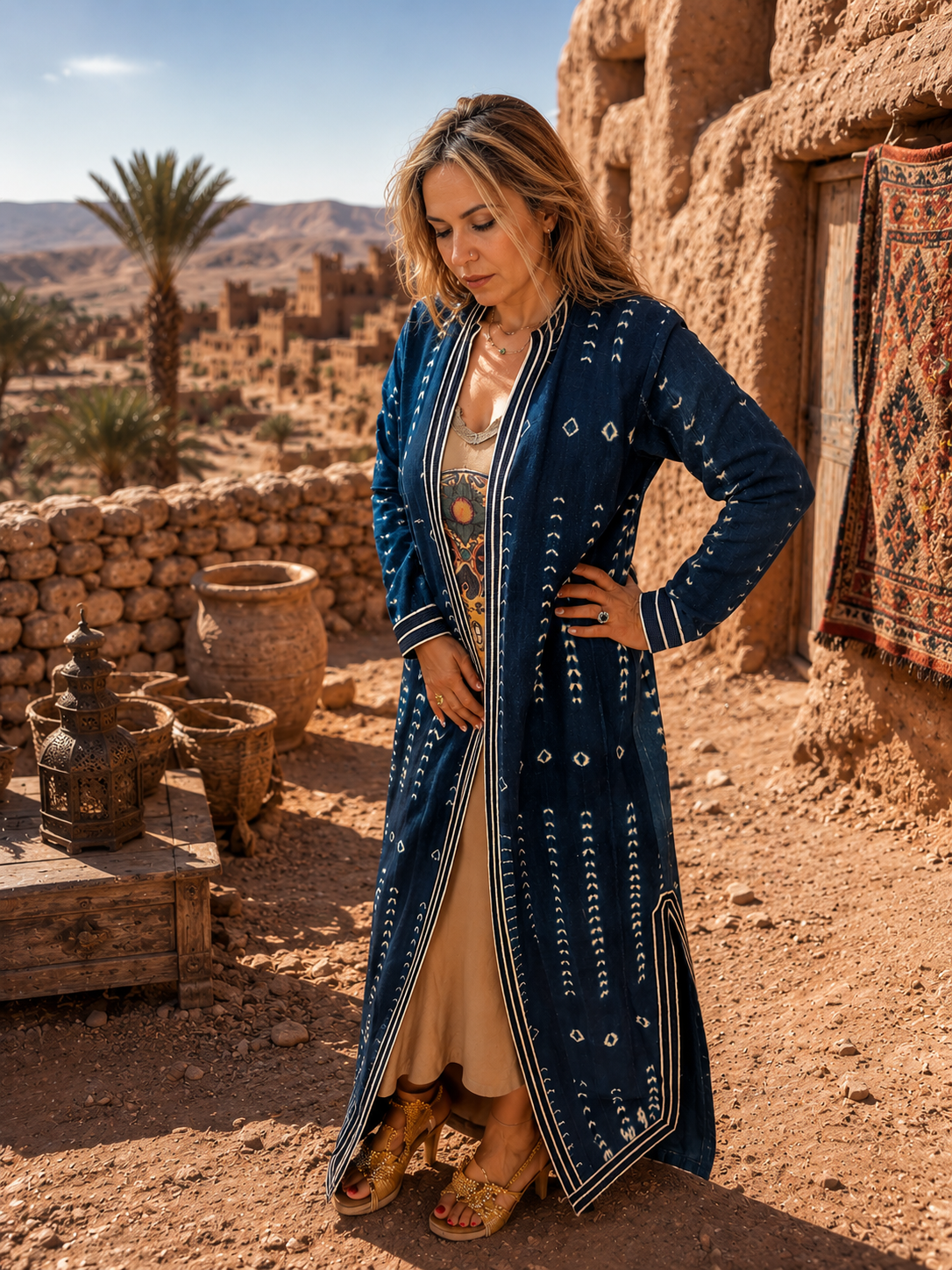 Kimonos indigos #1
