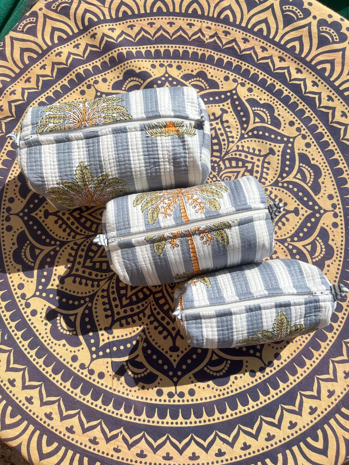 Trousse matelassée