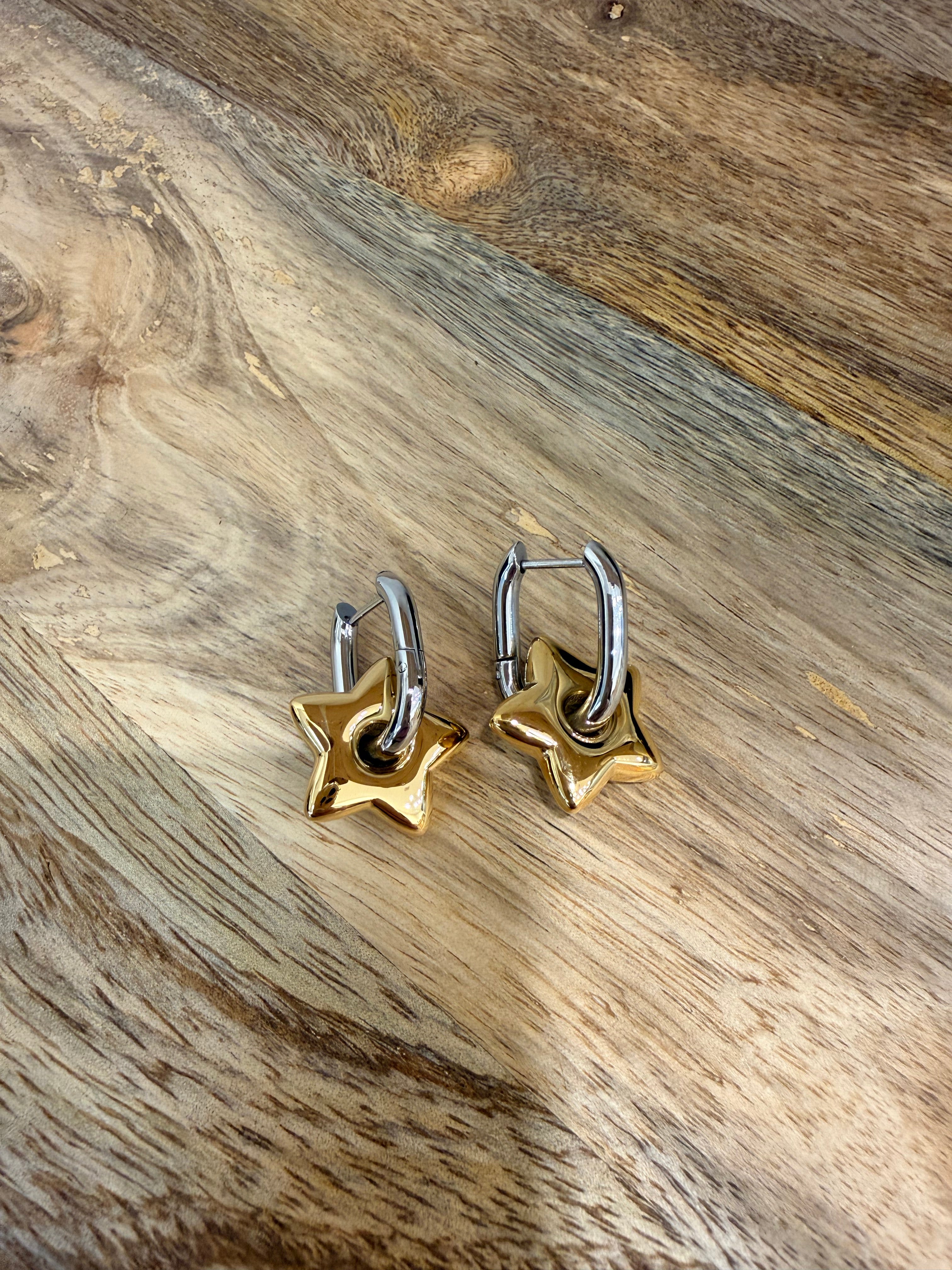 Boucle d’oreille Étoile