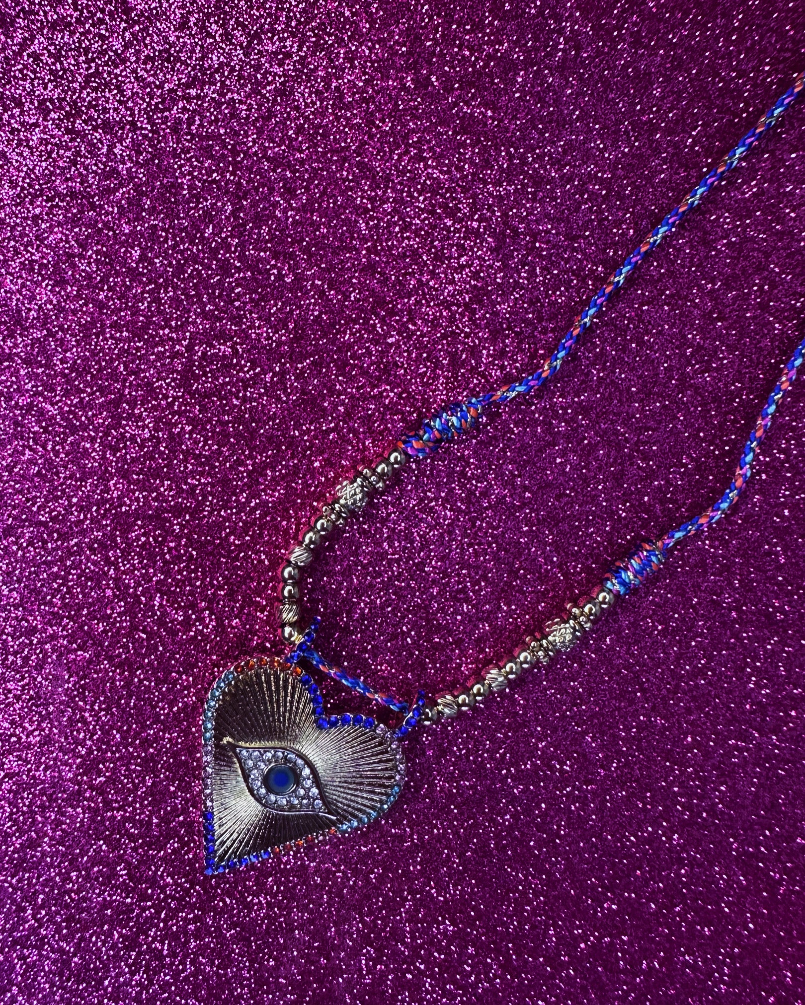 Collier Evil Eye Blue