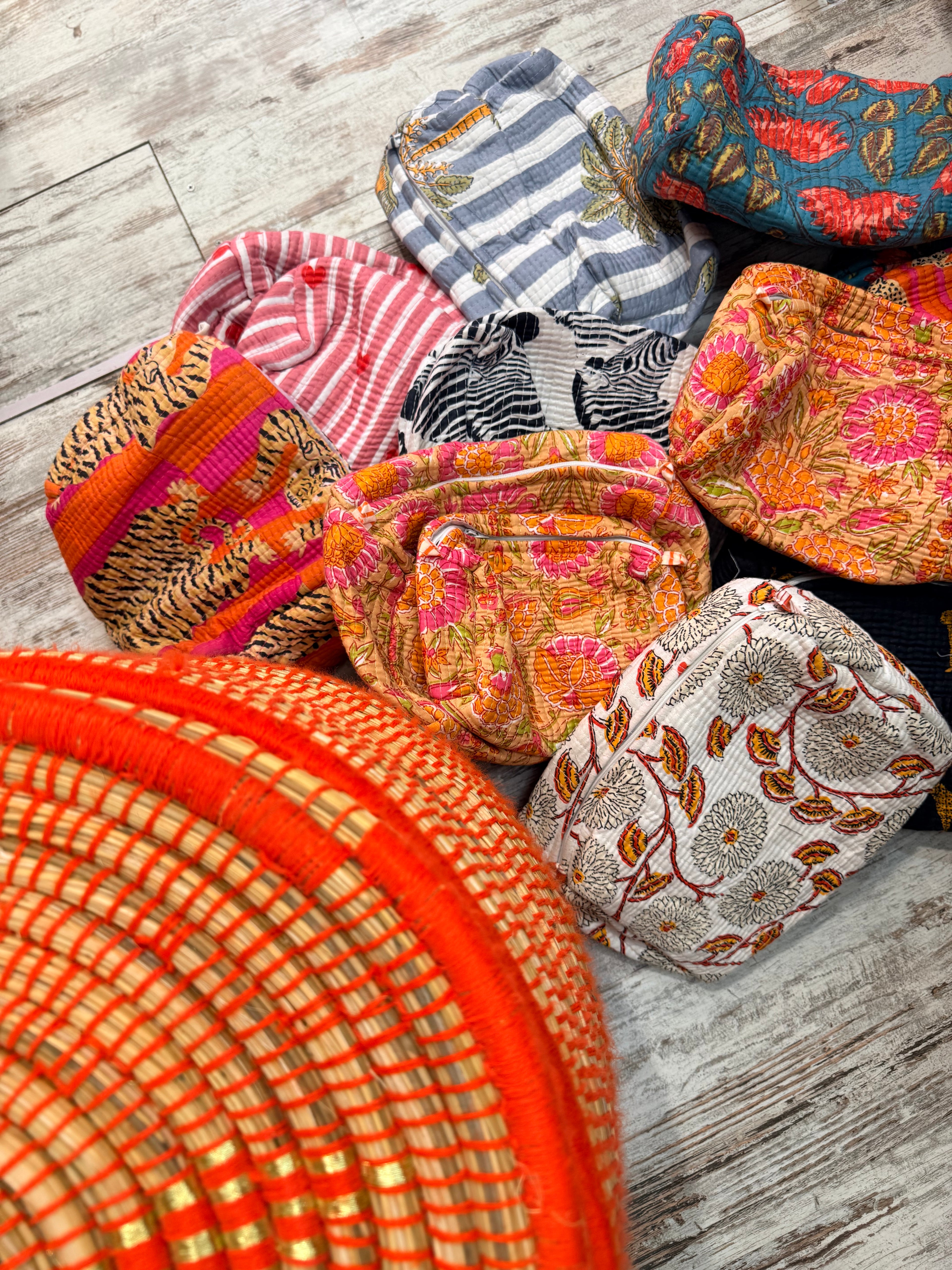 Trousse matelassée