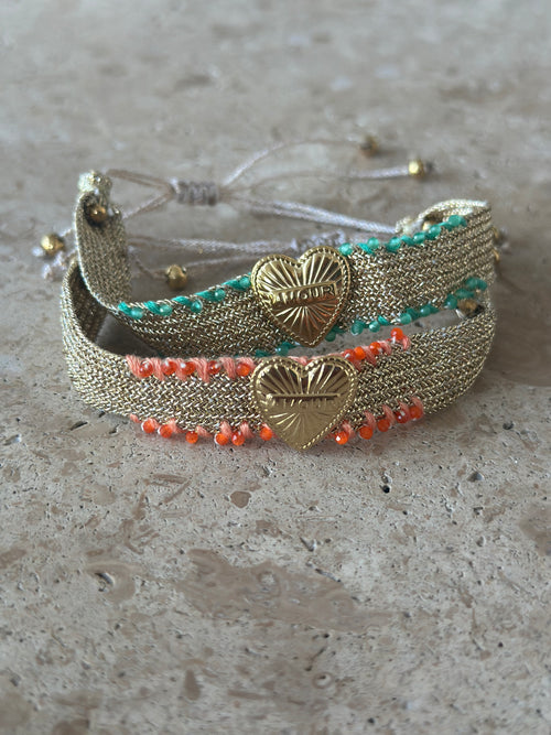 Bracelet Amor Orange