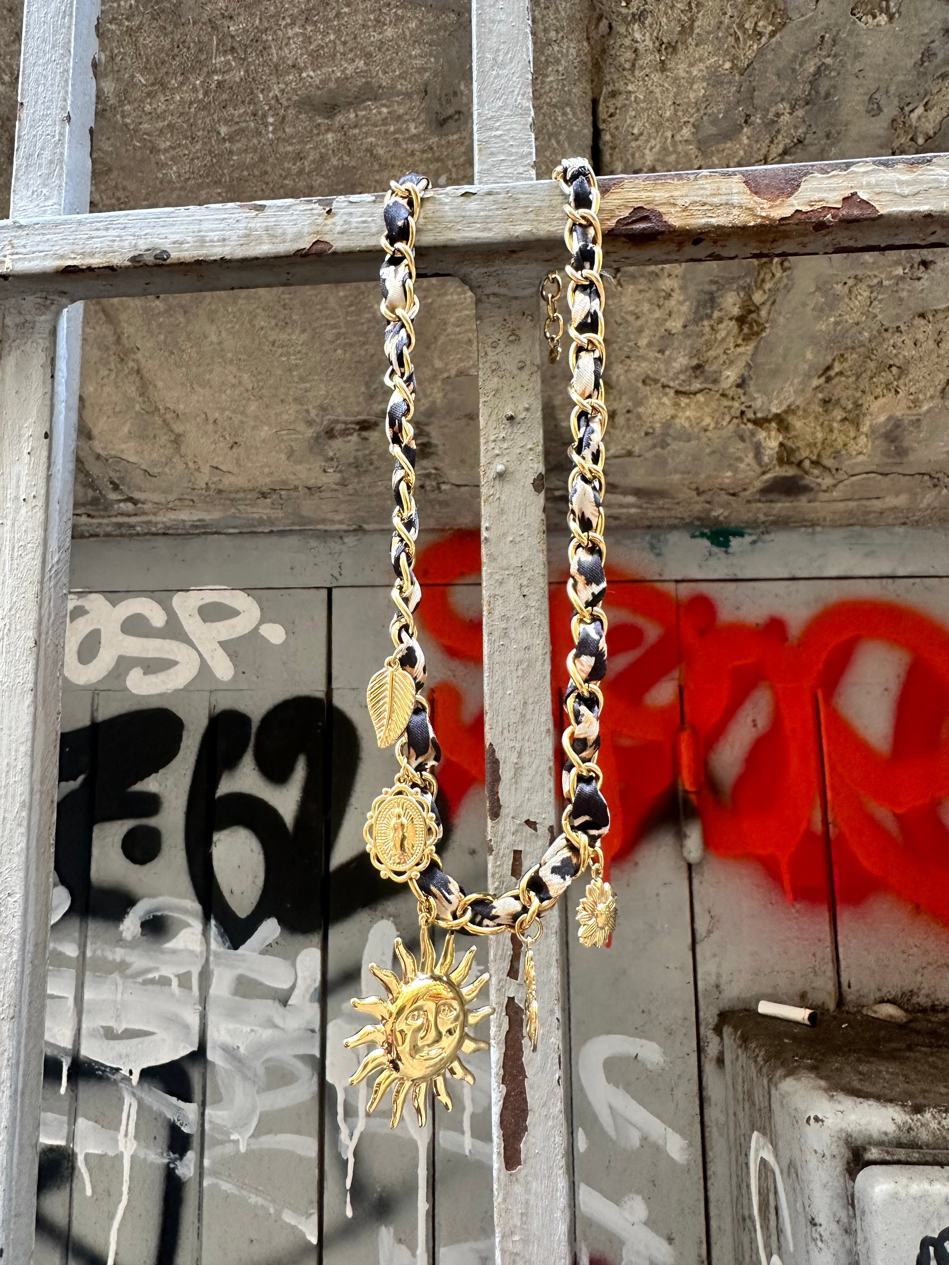 Collier Soleil Doré