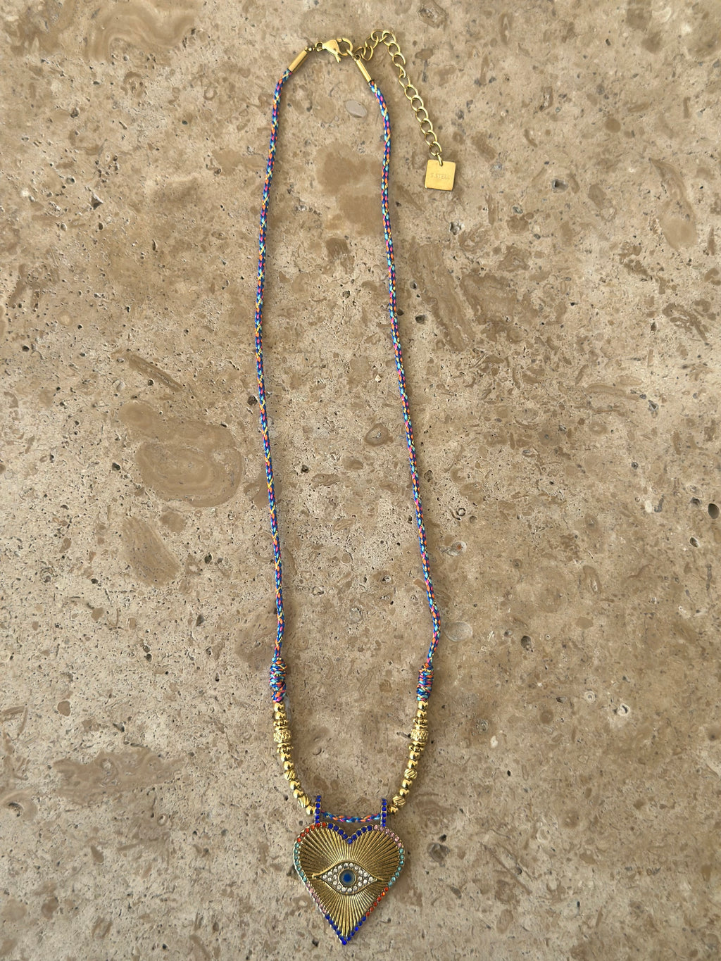Collier Evil Eye Blue