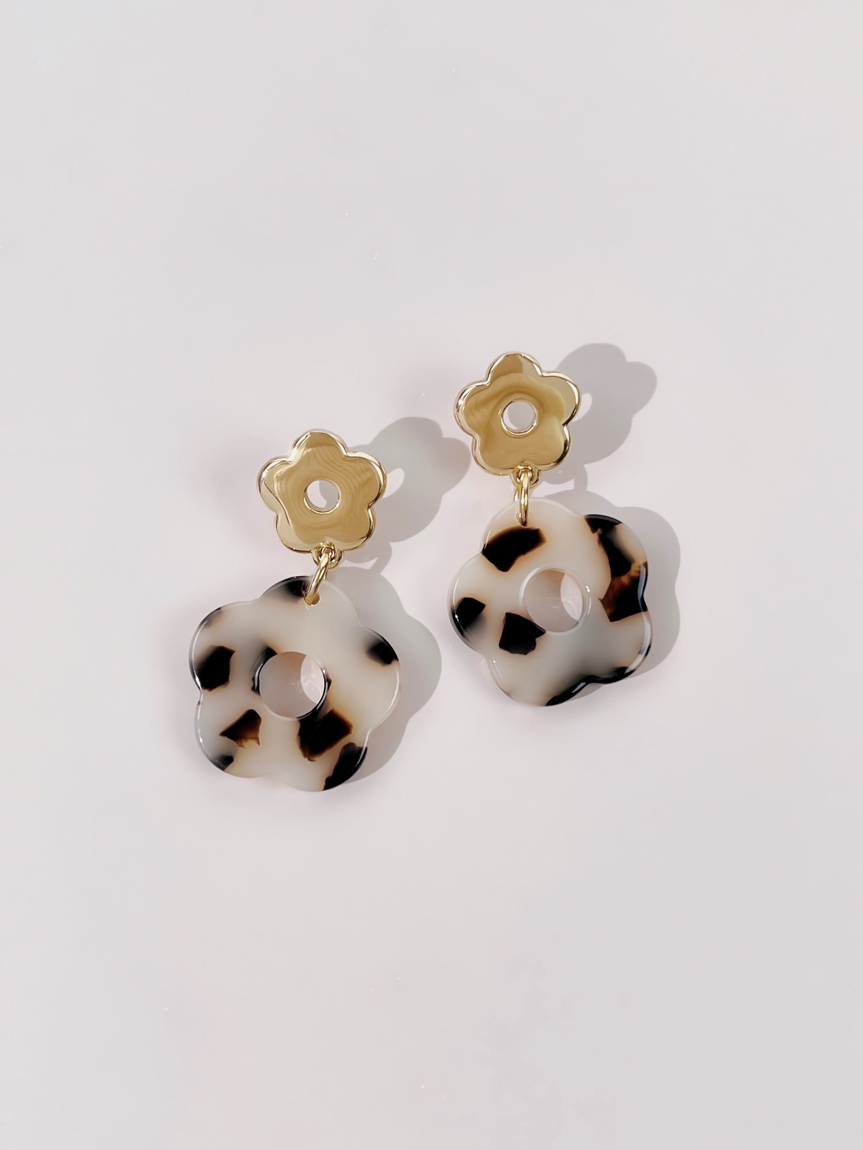 Boucles d'oreille Flora