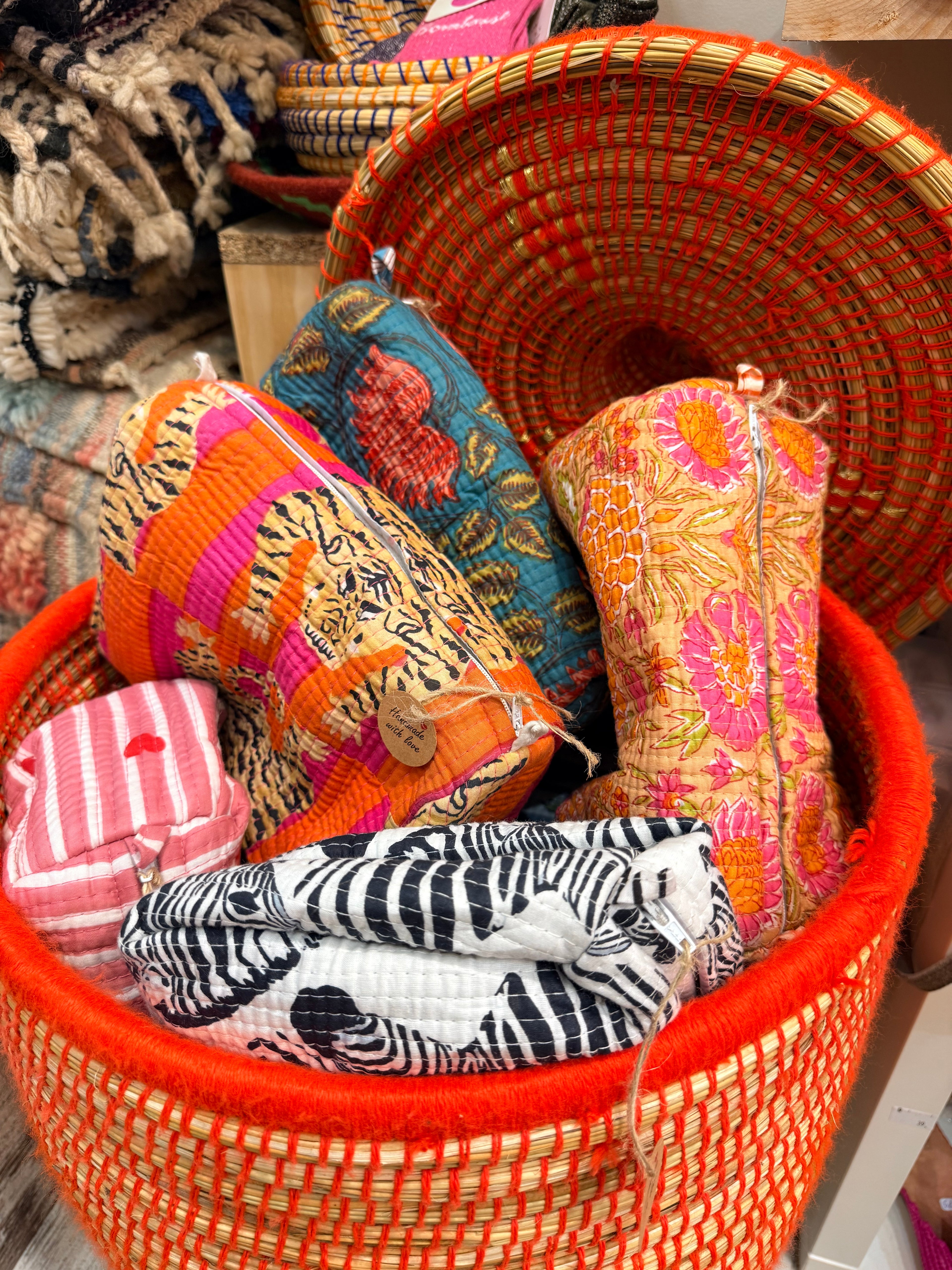 Trousse matelassée