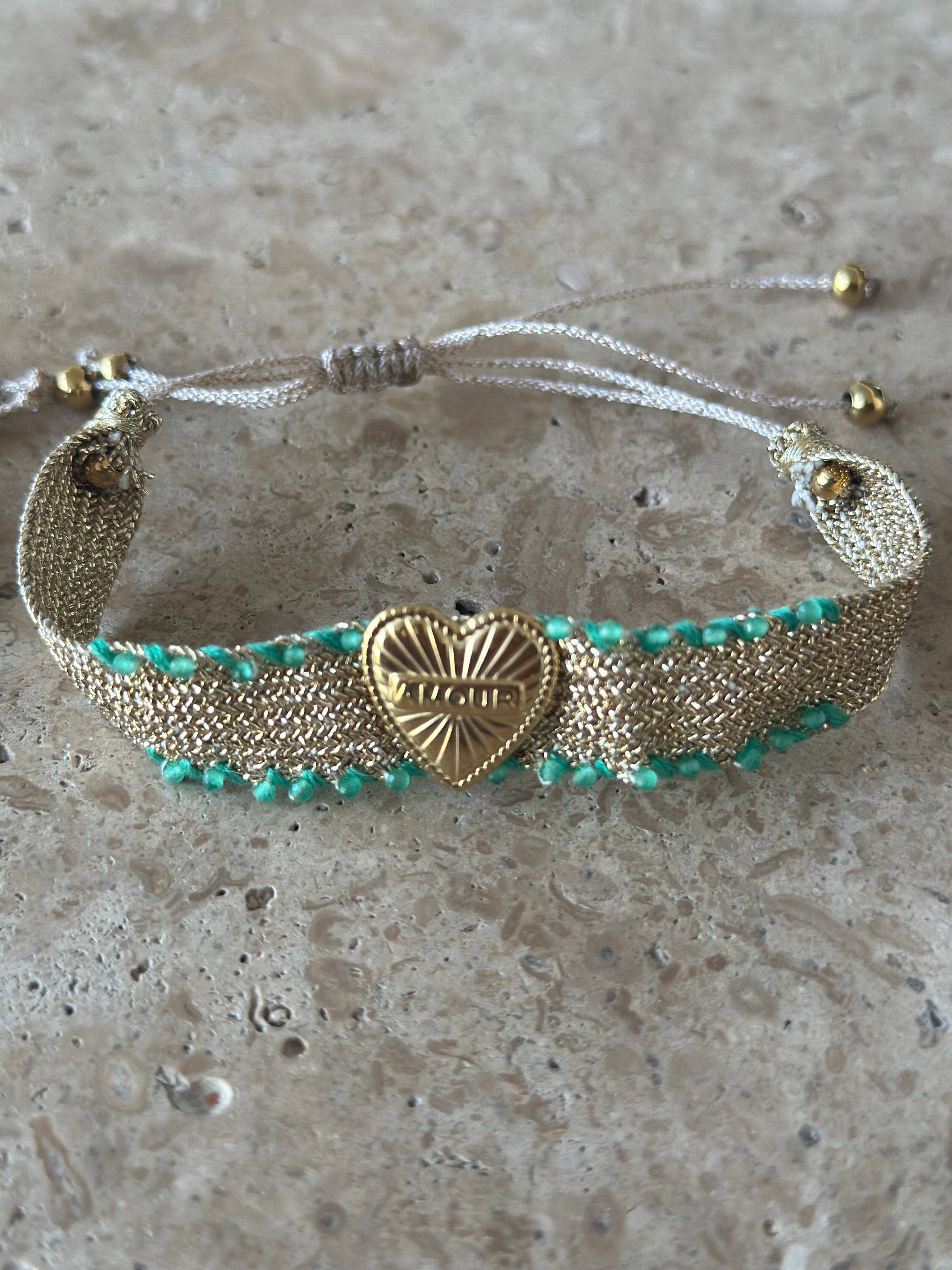 Bracelet Amor Turquoise
