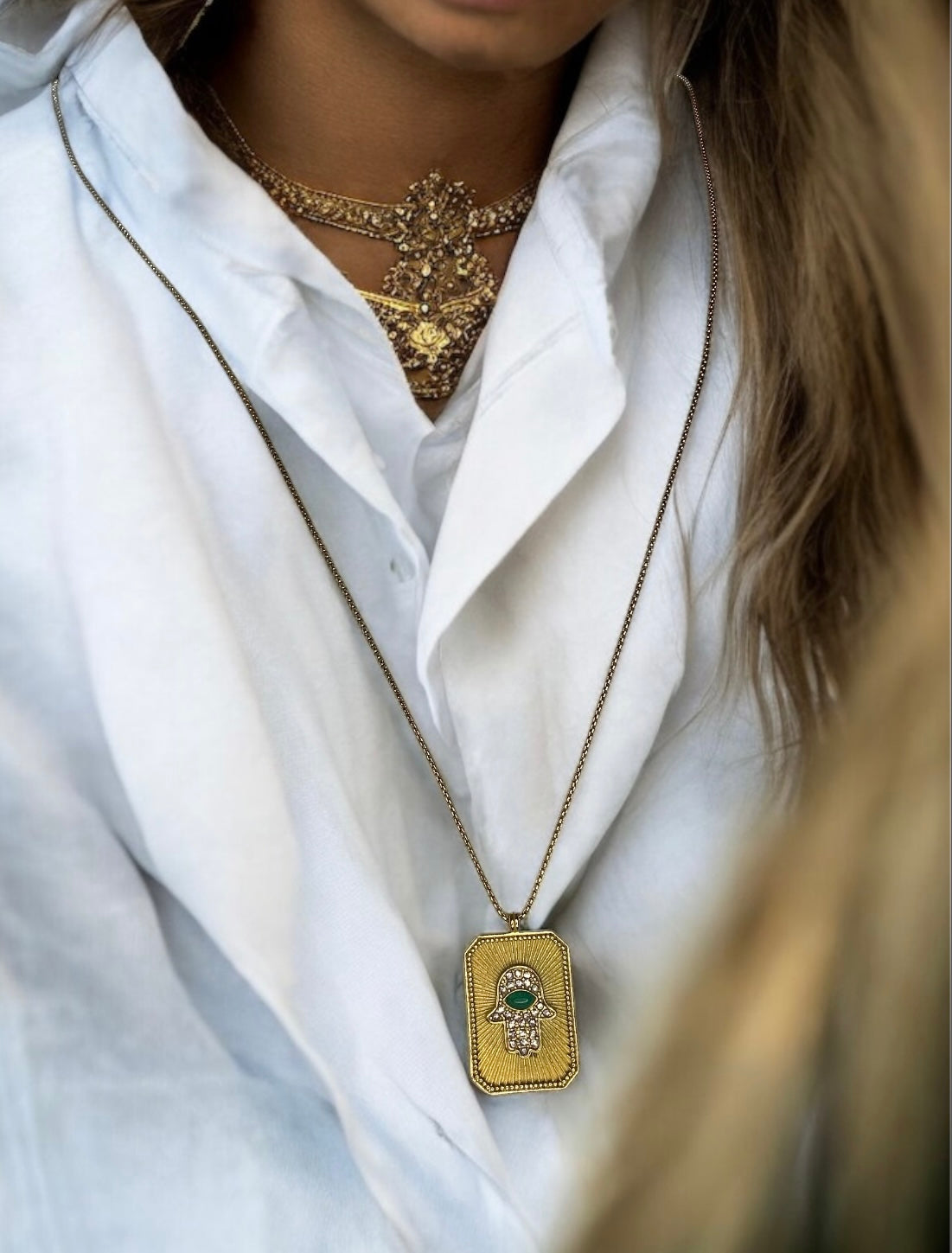 Collier sautoir Fatma