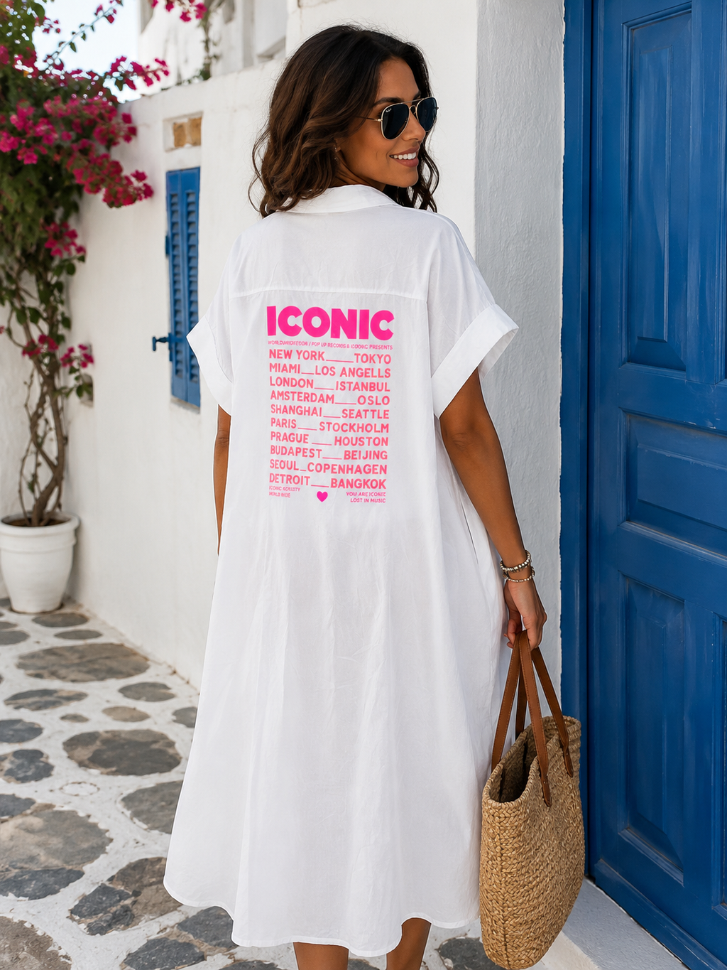 Robe chemise ICONIC