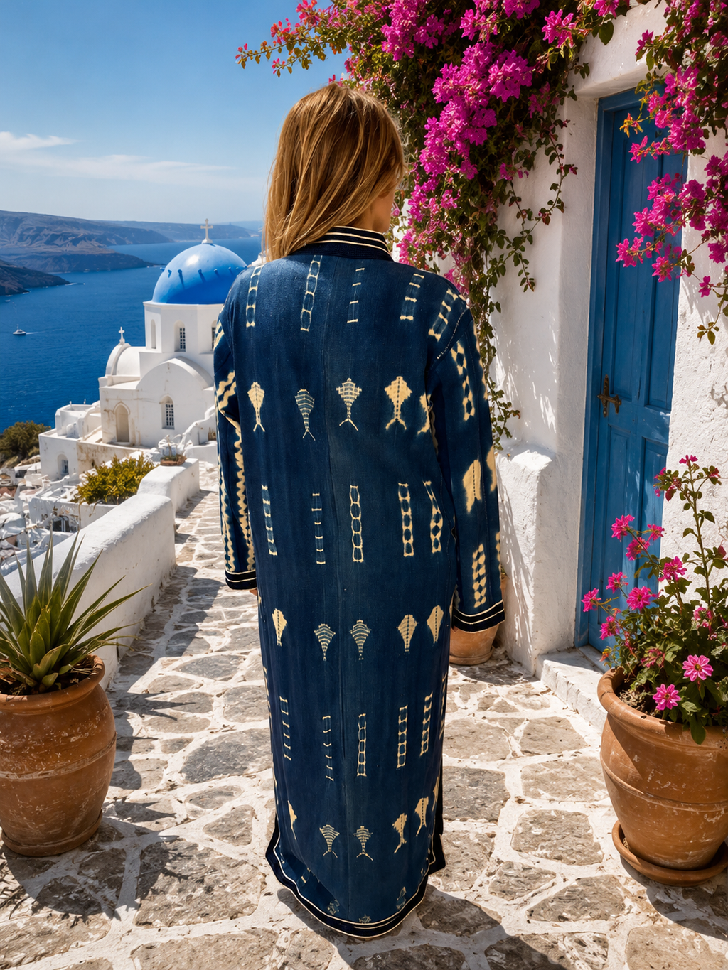 Kimonos indigo #2