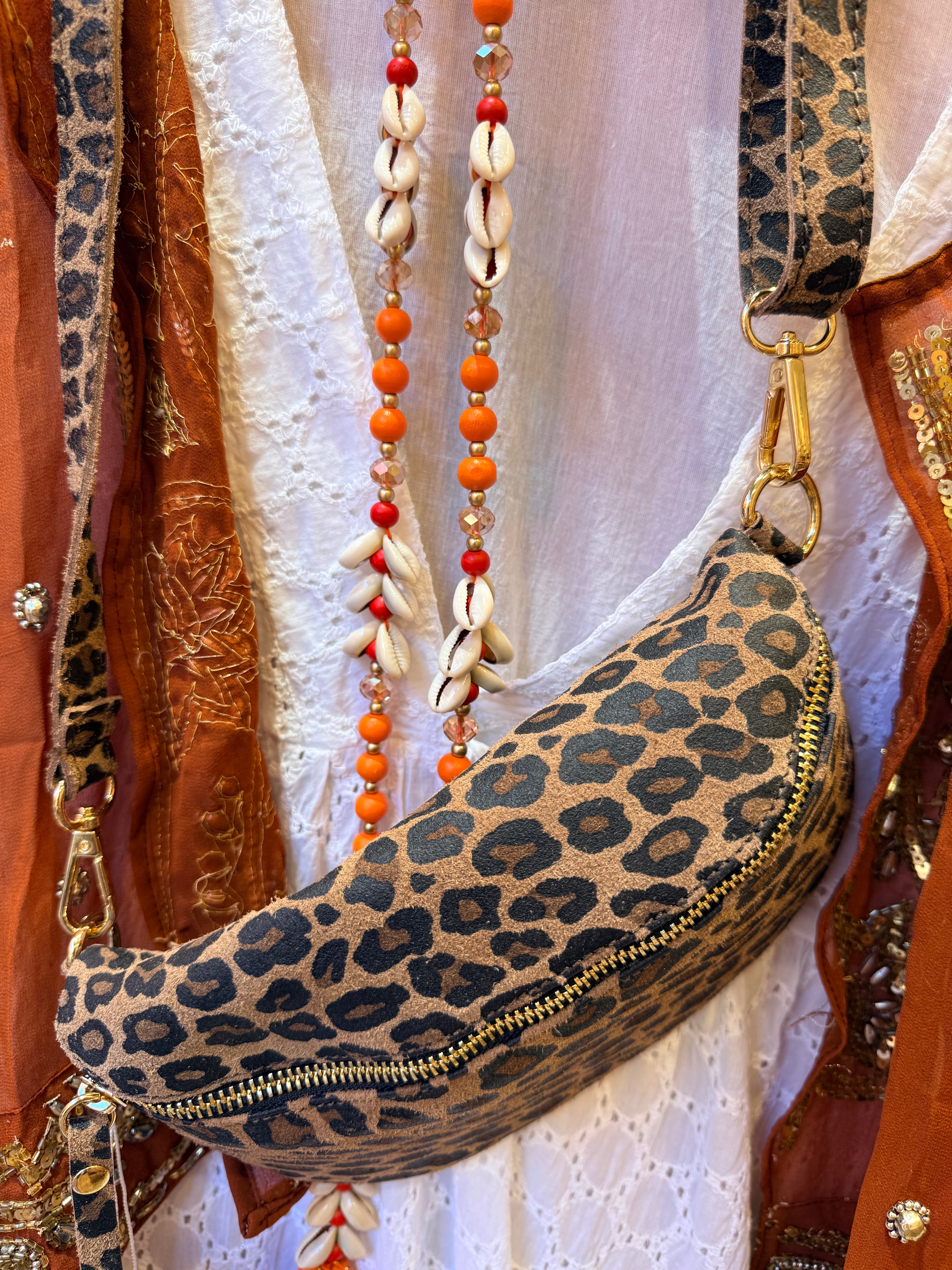 Sac banane léopard