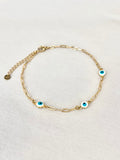 Bracelet de cheville Nazar