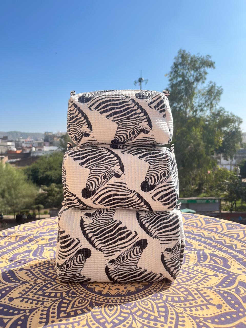 Trousse matelassée